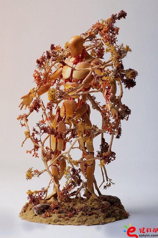 3d打印藝術(shù)品,3d打印作品,3d打印工藝品,3d打印藝術(shù)雕塑,3d打印藝術(shù),3D打印服務(wù) 3D打印有多神奇？這個話題一直被大家能津津樂道的談?wù)撝４鸢钙鋵?shí)也簡單，那就是3D打印擁有無限可能。本文有藝術(shù)家用3D打印樹木來詮釋一年四季的變化。一起來看看。
