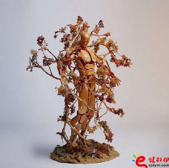 3d打印藝術(shù)品,3d打印作品,3d打印工藝品,3d打印藝術(shù)雕塑,3d打印藝術(shù),3D打印服務(wù) 3D打印有多神奇？這個話題一直被大家能津津樂道的談?wù)撝４鸢钙鋵?shí)也簡單，那就是3D打印擁有無限可能。本文有藝術(shù)家用3D打印樹木來詮釋一年四季的變化。一起來看看。