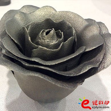 3D打印金屬花朵工藝品3